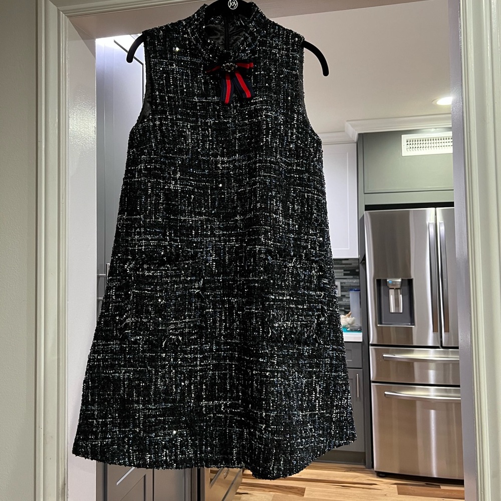 Gracia thick shift dress. US size small but fits like a medium.